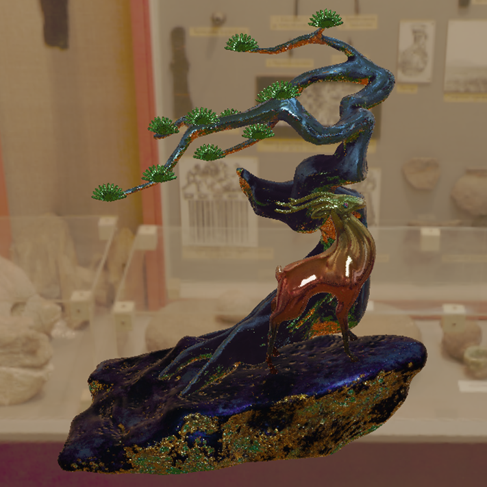 Reshadable Level of Detail Impostors for Fast Distant Objects Rendering